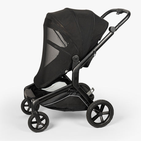 S-1 Bug Net for strollers, featuring a black mesh design for insect protection and ventilation.