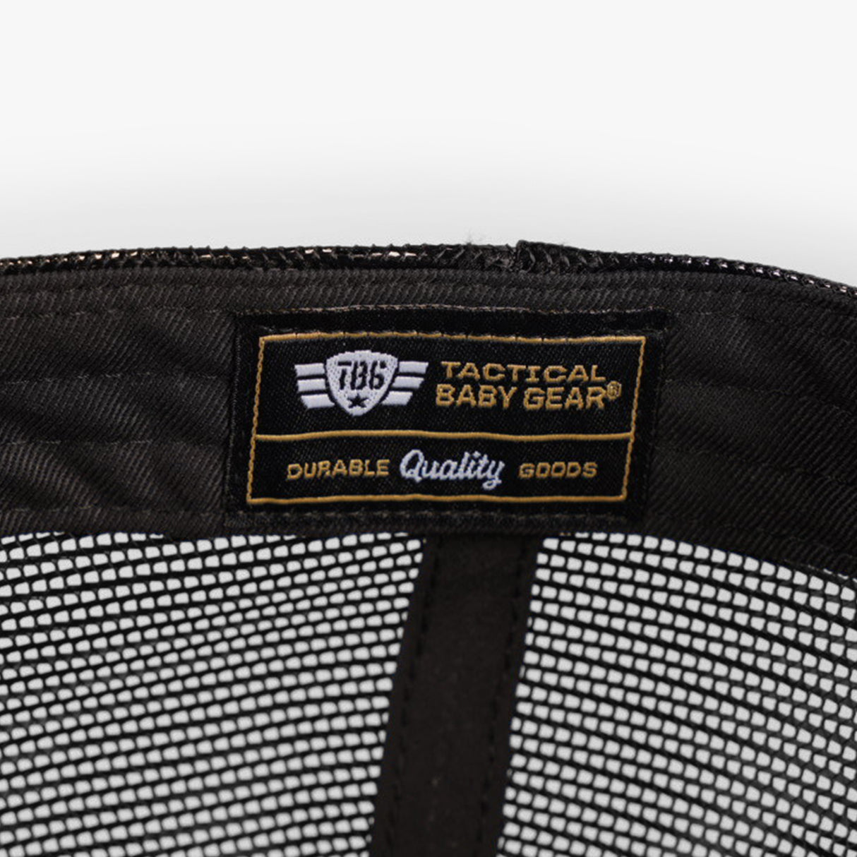 Low Pro Hat featuring "God, Guns and Diapers" design, perfect for rugged parenting with a tactical style.