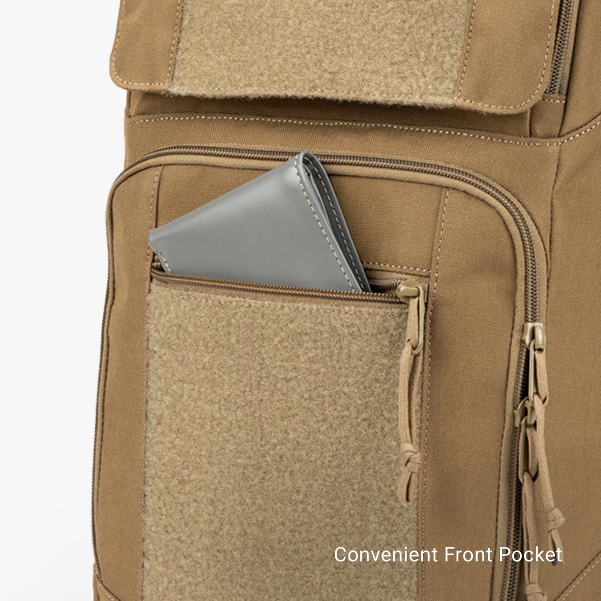 Everyday Backpack Everyday Diaper bag Accessory Pocket Coyote Brown