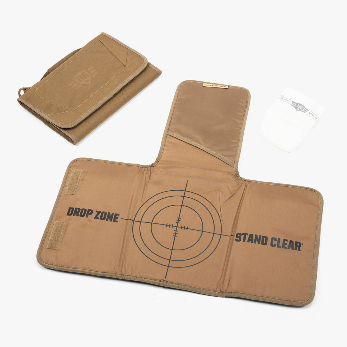 Everyday Backpack Everyday Diaper bag Changing mat Flat Coyote Brown