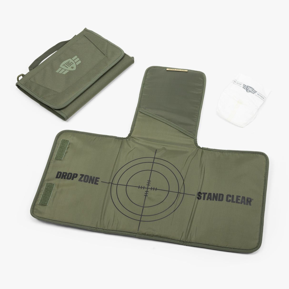Everyday Backpack Everyday Diaper bag Changing mat Flat Ranger Green