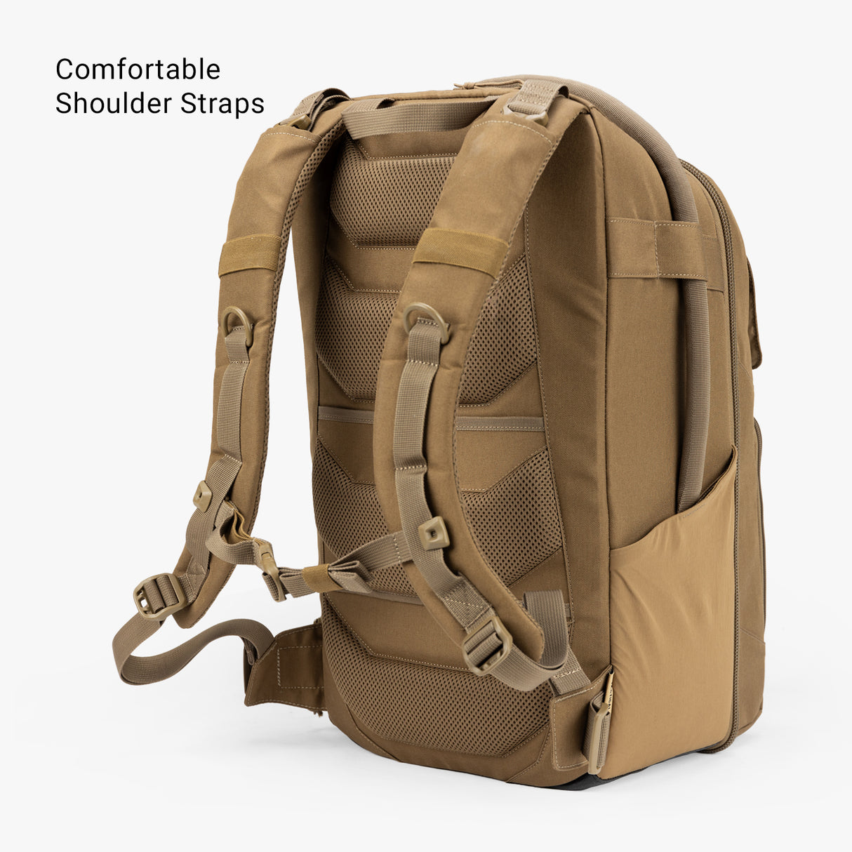Everyday Backpack Everyday Diaper bag Comfortable Straps Coyote Brown