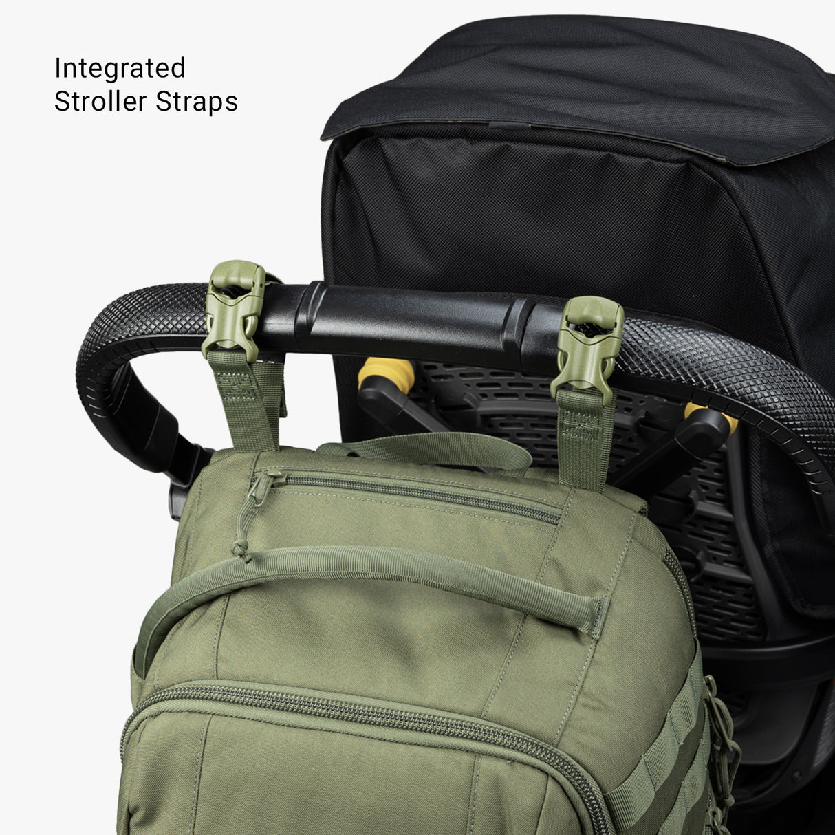 Everyday Backpack + Baby Carrier Bundle Everyday Diaper bag Stroller Straps Ranger Green
