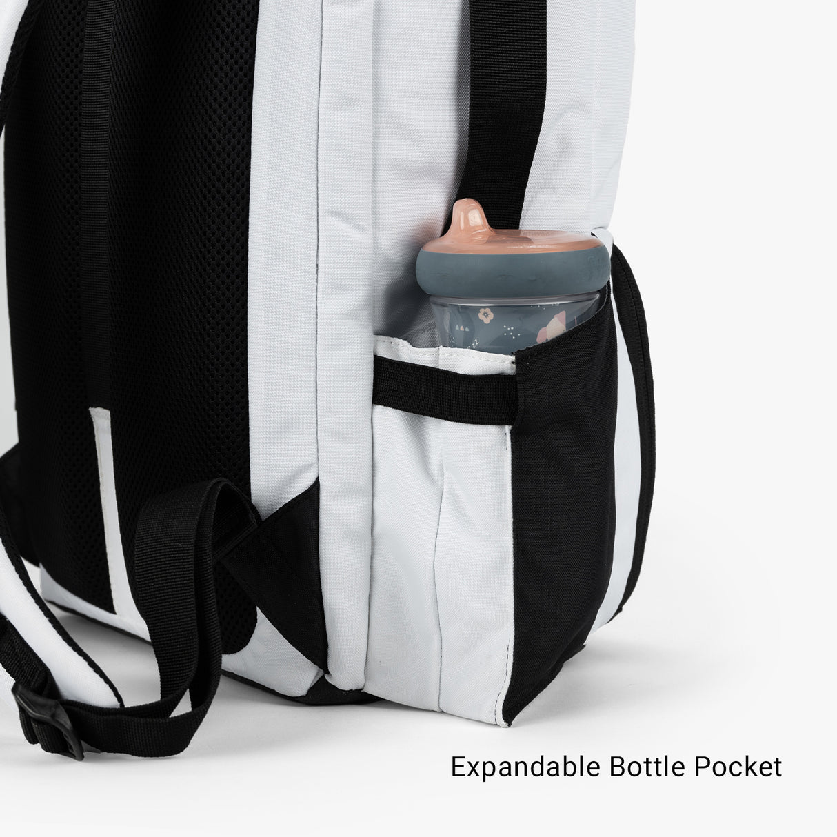 Expedition Diaper Bag Expedition Diaper bag Bottle Pocket Sippy cup Arctic White