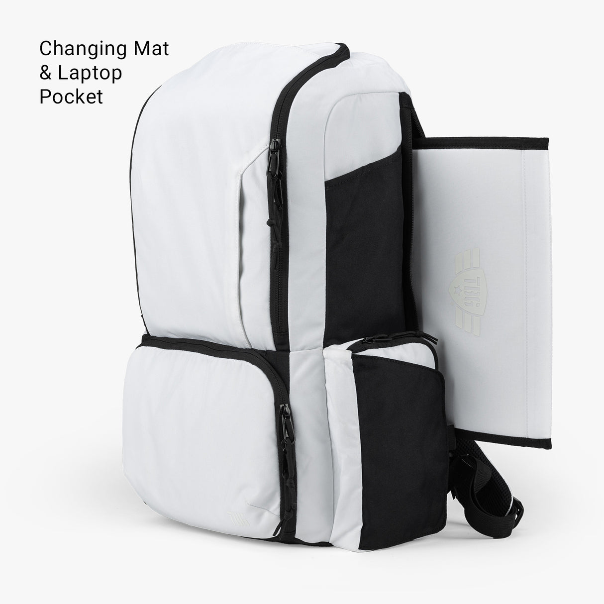 Expedition Diaper Bag Expedition Diaper bag Changing mat Pocket Arctic White