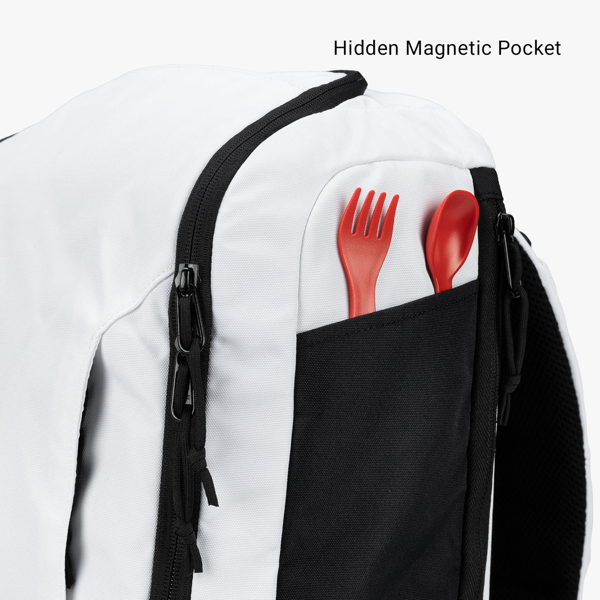 Expedition Diaper Bag Expedition Diaper bag Hidden Magnetic Side Pocket Arctic White