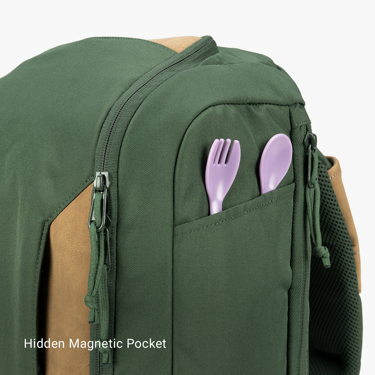 Expedition Diaper Bag Expedition Diaper bag Hidden Magnetic Side Pocket Hunter Green