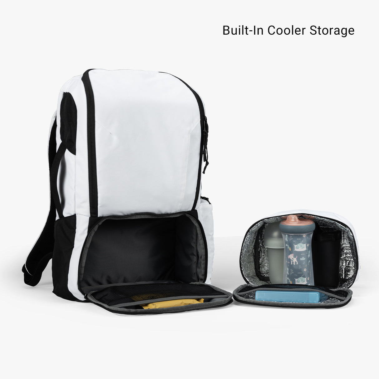 Expedition Diaper Bag Expedition Diaper bag Included Lunch box Side by Side Arctic White