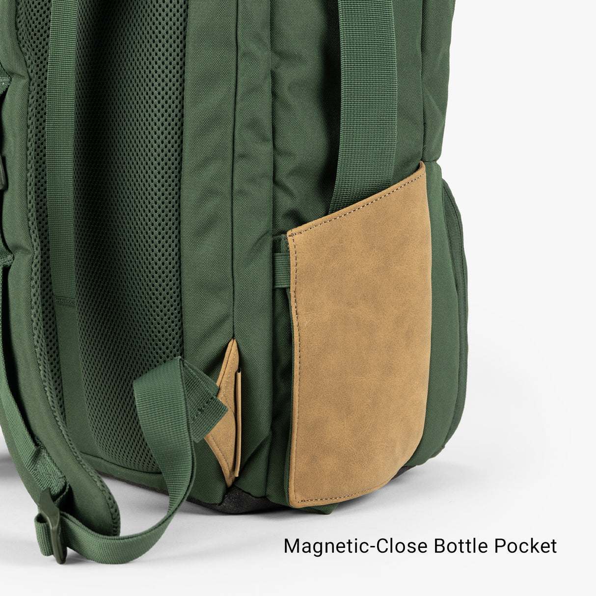 Expedition Diaper Bag Expedition Diaper bag Magnetic Bottle Pocket Closed Hunter Green