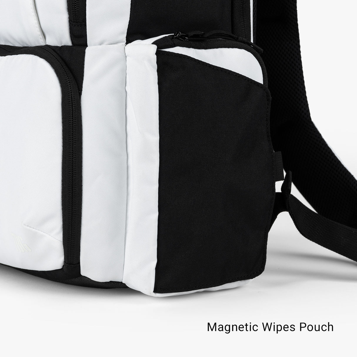 Expedition Diaper Bag Expedition Diaper bag Wipes Pouch Closed Arctic White