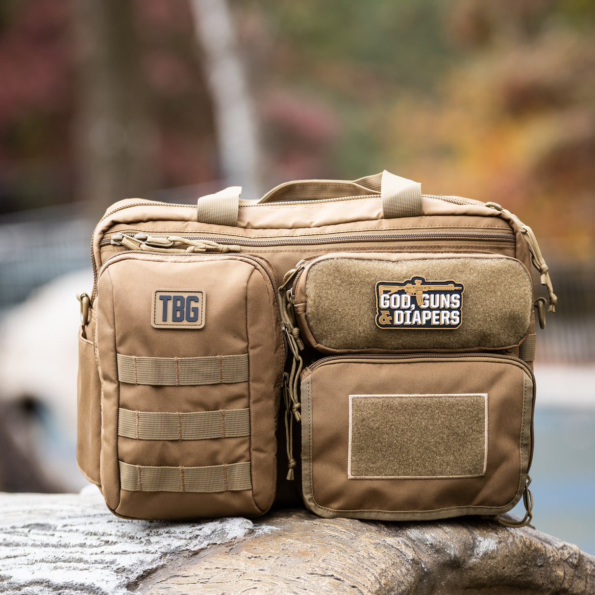 God, Guns & Diapers Patch - AR