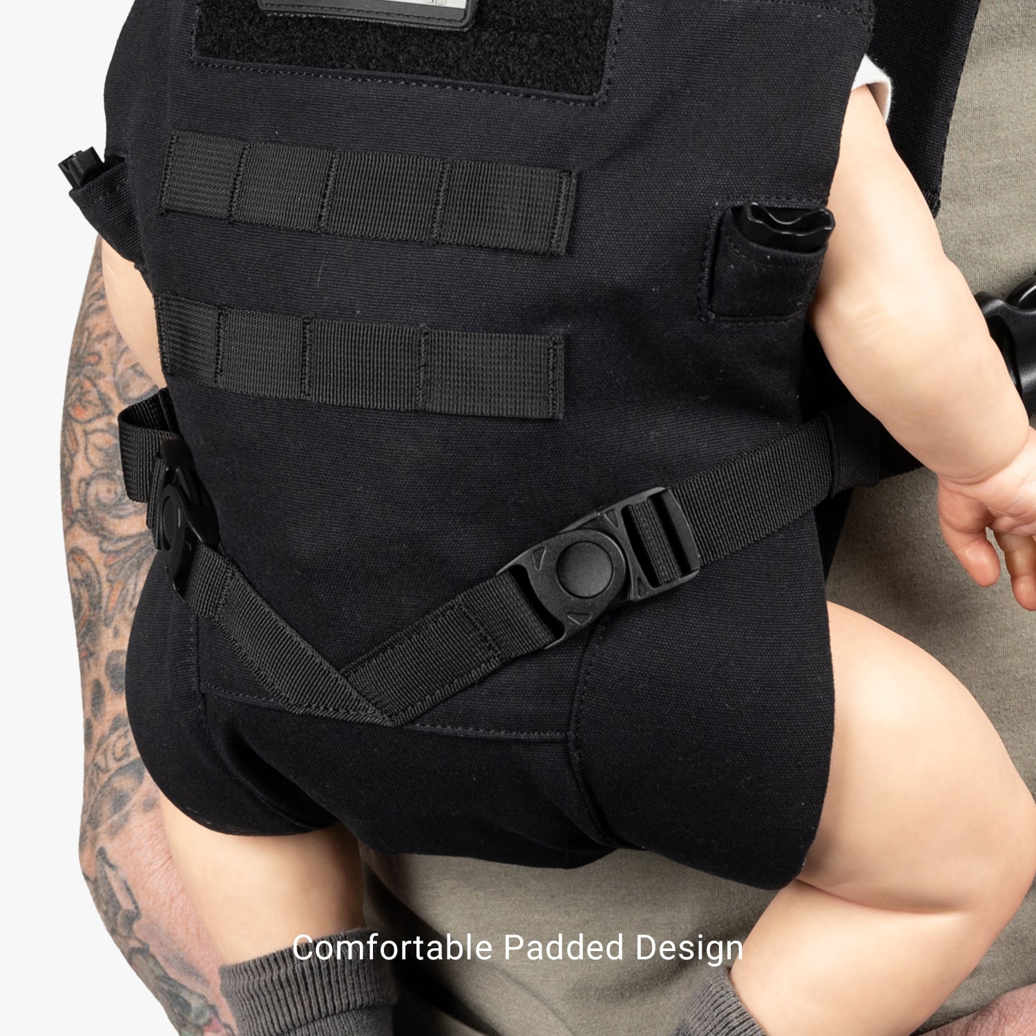 Tactical Baby Carrier® Tactical Baby Carrier Swivel Buckle Black Tactical Baby Carrier® Tactical Baby Carrier Swivel Buckle Black