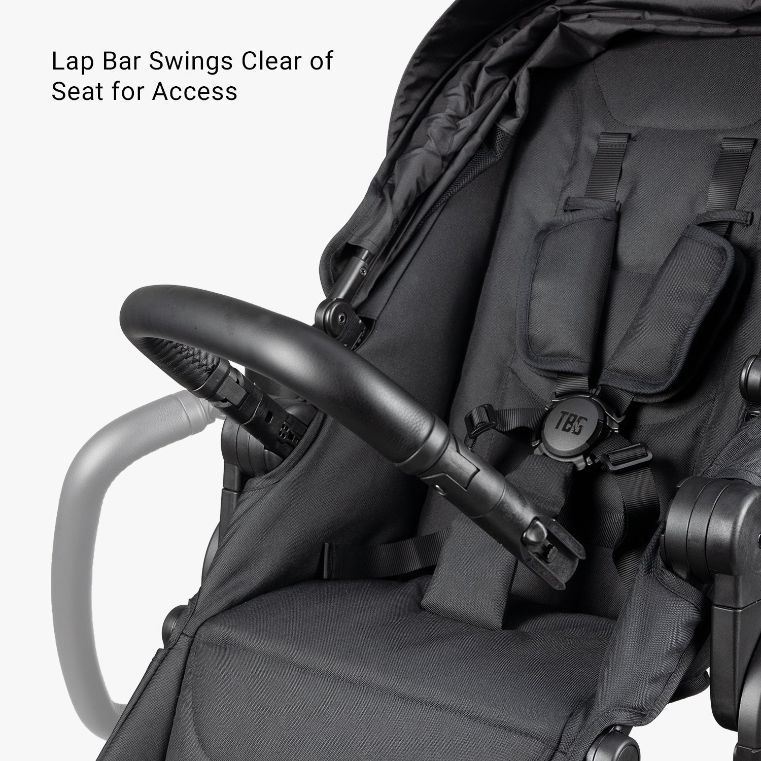 S-1 Stroller + Bassinet Bundle Lap bar Movement S-1 Stroller + Bassinet Bundle Lap bar Movement