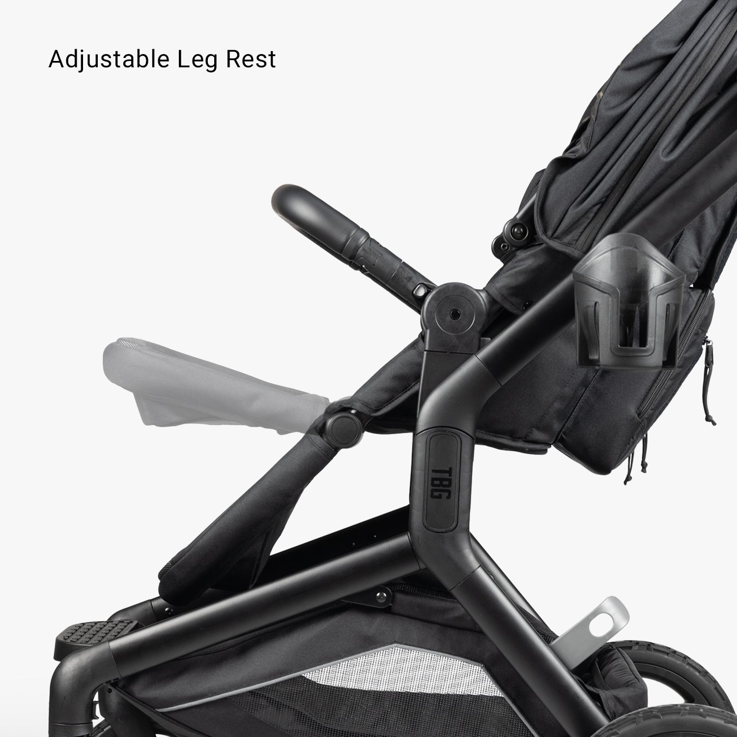 S-1 Stroller + Bassinet Bundle Leg Rest Adjustment S-1 Stroller + Bassinet Bundle Leg Rest Adjustment