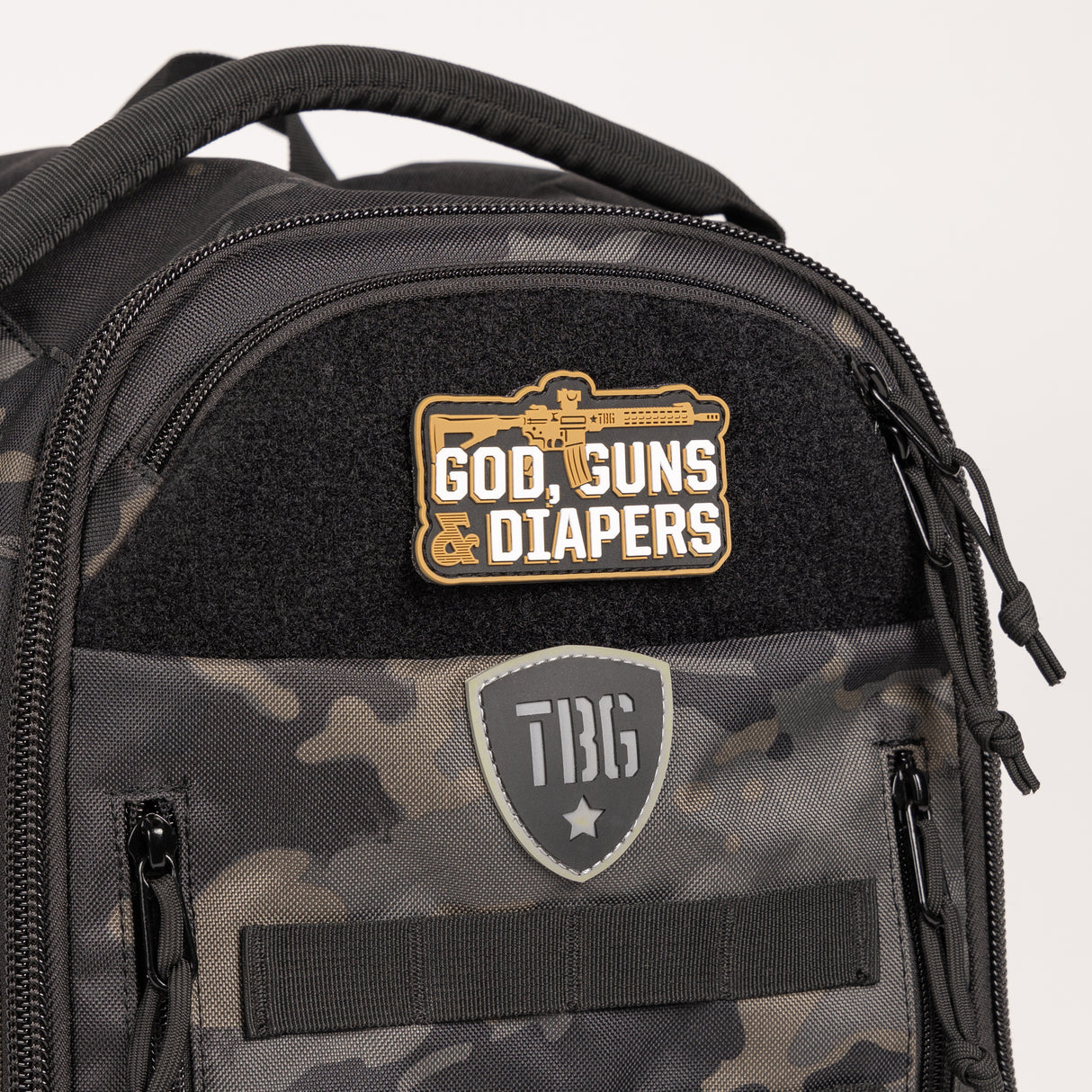 God, Guns & Diapers Patch - AR