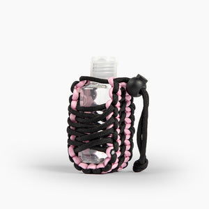 Black and pink paracord germ grenade