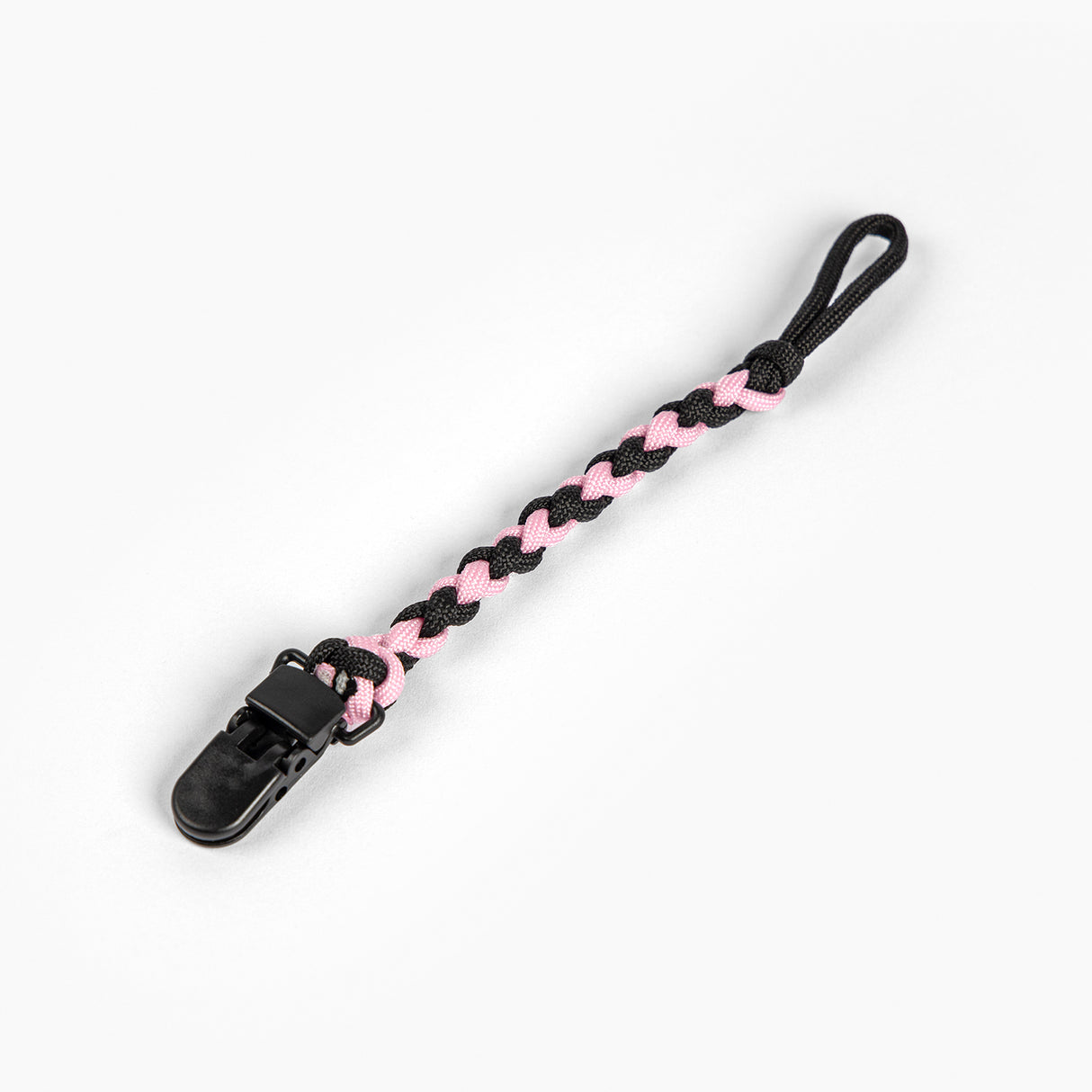 Pacifier Cord PacifierCord Black Pink