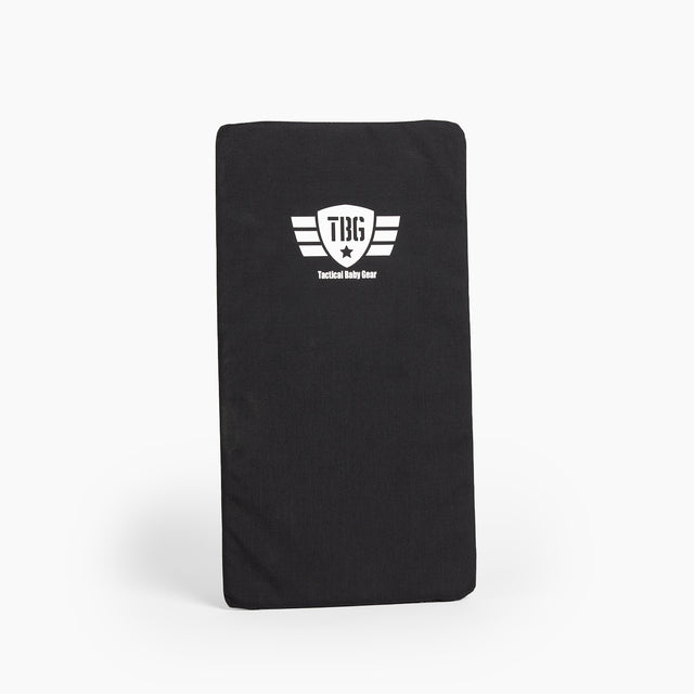 Front view of vertical body armor panel.