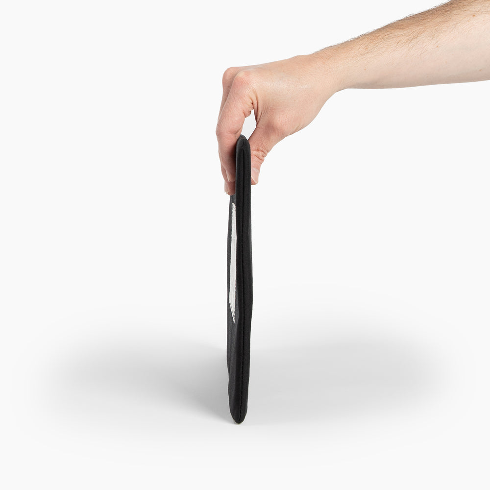 Side view of horizontal bulletproof panel. Side view of horizontal bulletproof panel.