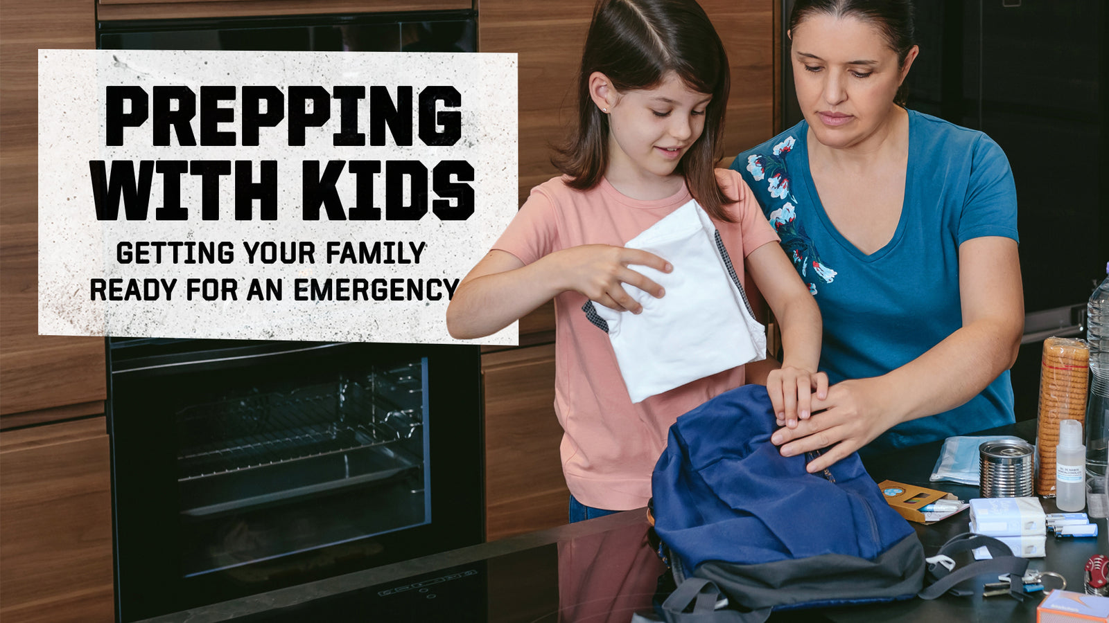 Prepping With Kids | Getting Your Family For An Emergency