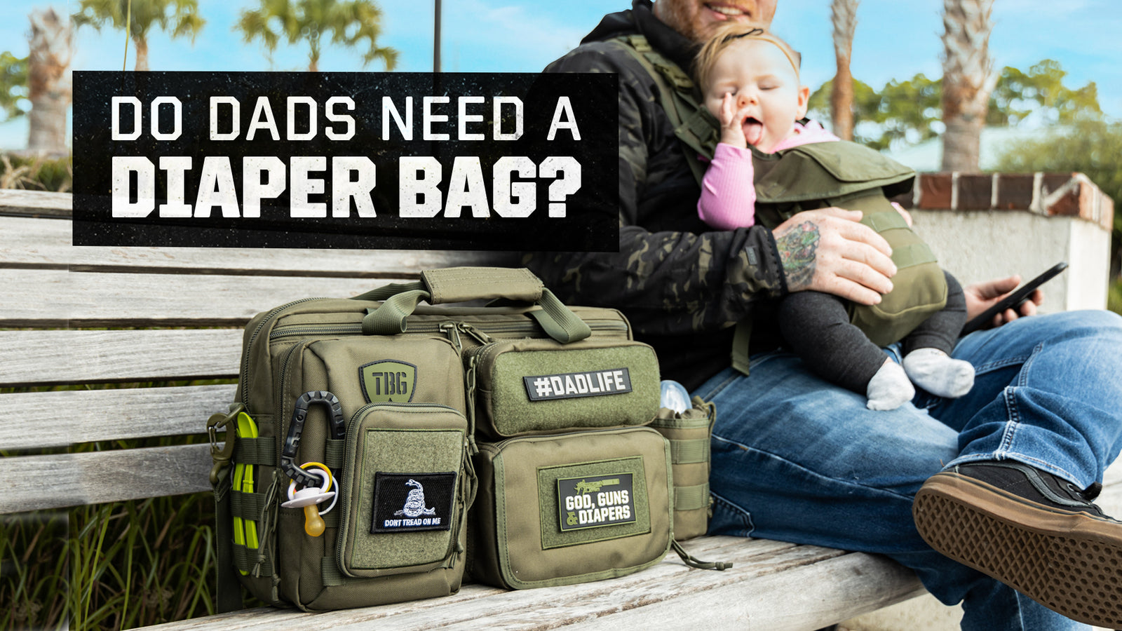 Do Dads Need A Diaper Bag?