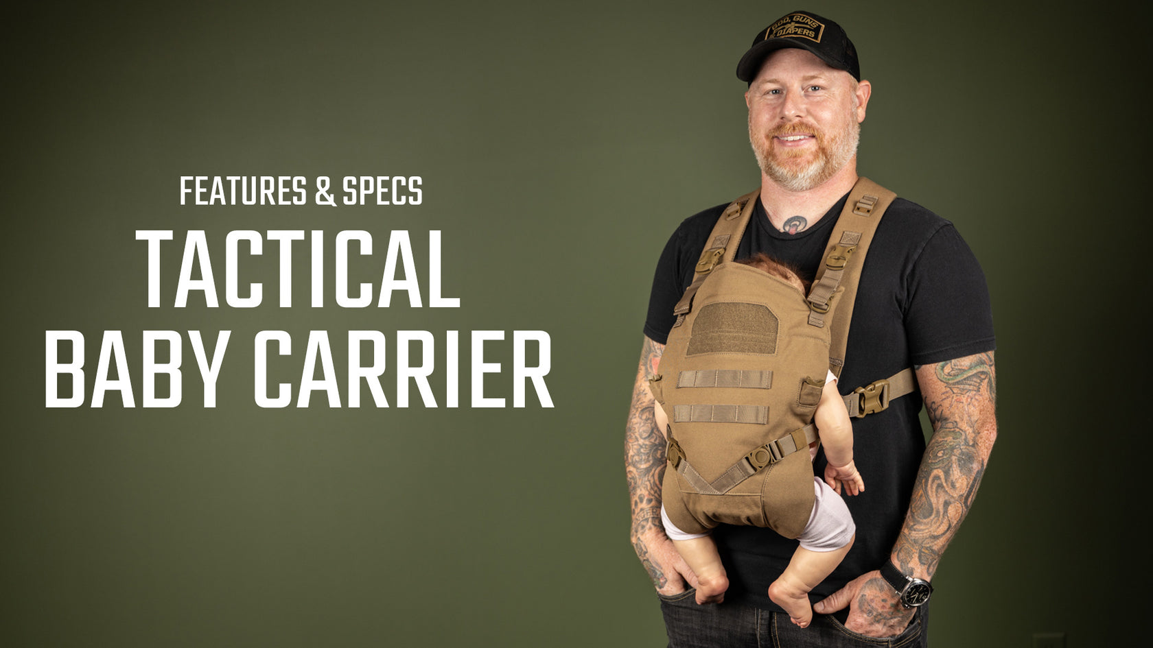 Tactical Baby Carrier Product Video Thumbnail