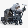 Rugged Cruiser Newborn Bundle featuring a stylish stroller with a car seat, designed for modern parents on the go.