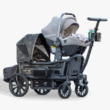 Rugged Cruiser Newborn Bundle featuring a stylish stroller with a car seat, designed for modern parents on the go.