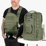 Daypack Diaper Bag + Baby Carrier Bundle