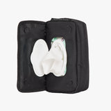 Durable Tactical Wipe Pouch® with an open lid showing wipes inside, designed for easy access and rugged use.