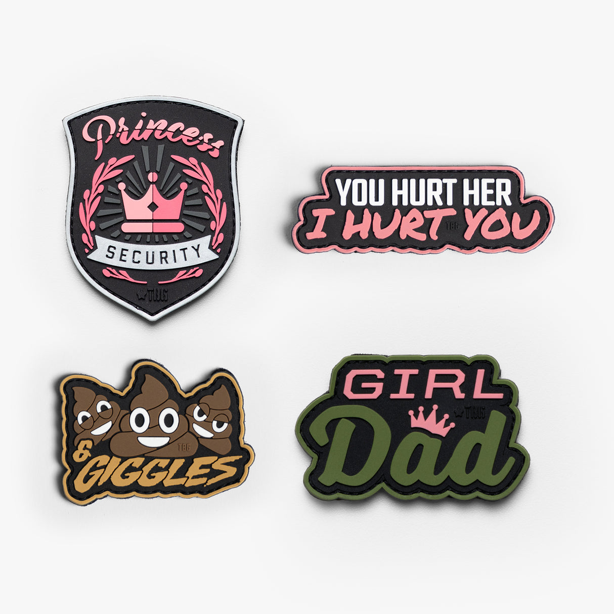 Girl Dad Patch Bundle