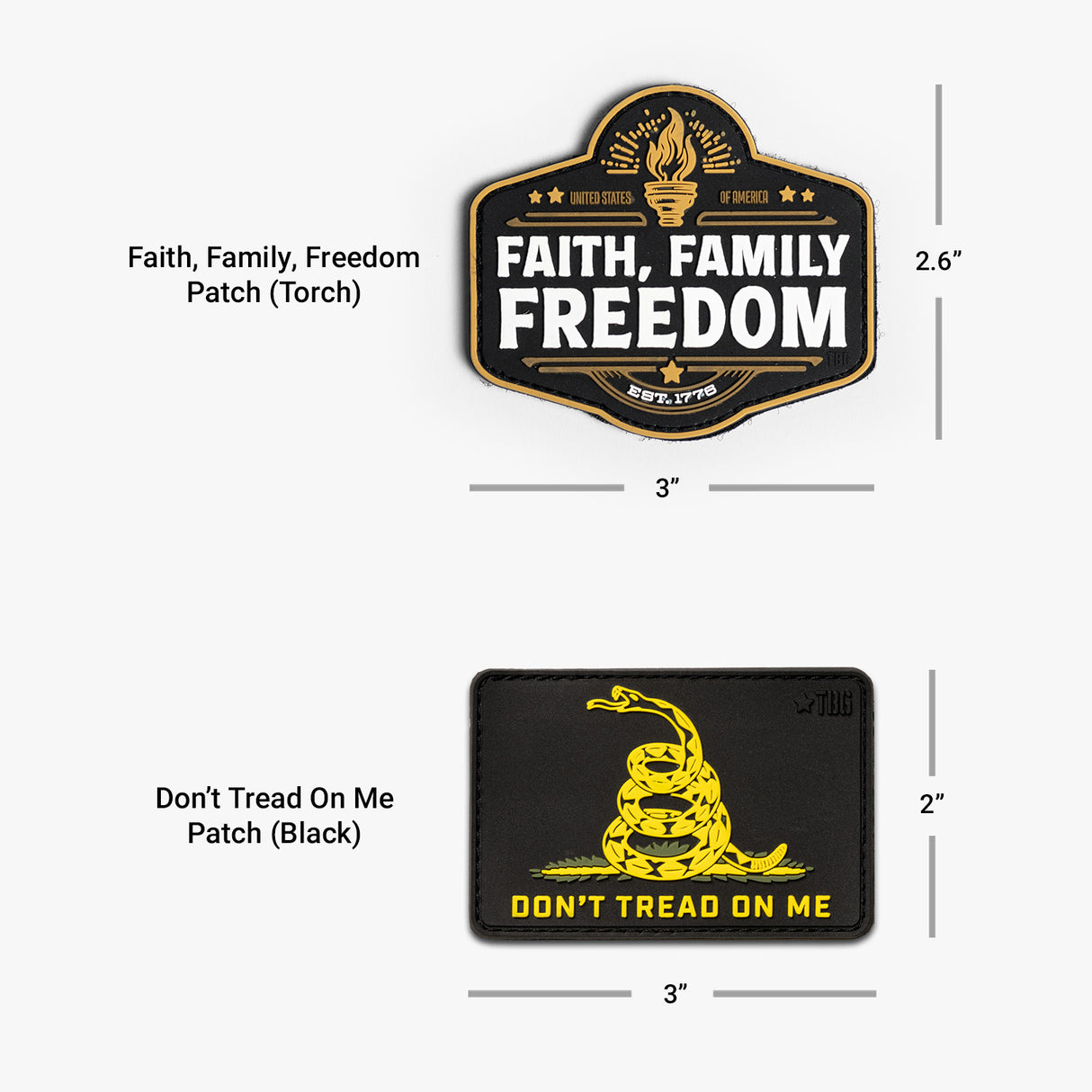 Freedom Patch Bundle