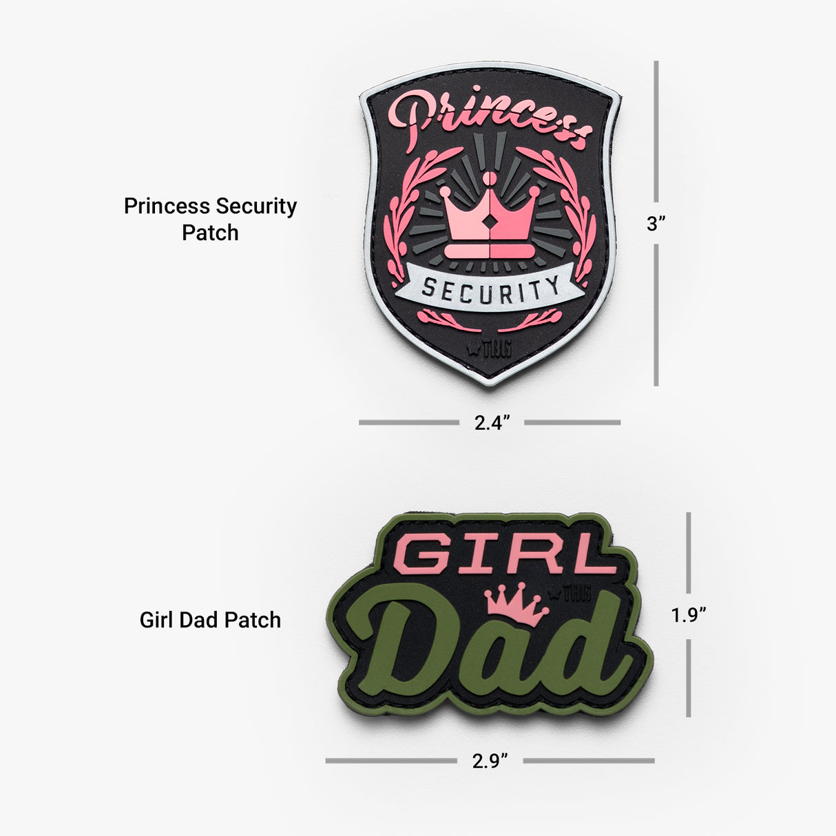 Girl Dad Patch Bundle
