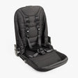 Black S-1® Seat with adjustable straps and padded seating for enhanced comfort and safety in parenting gear.