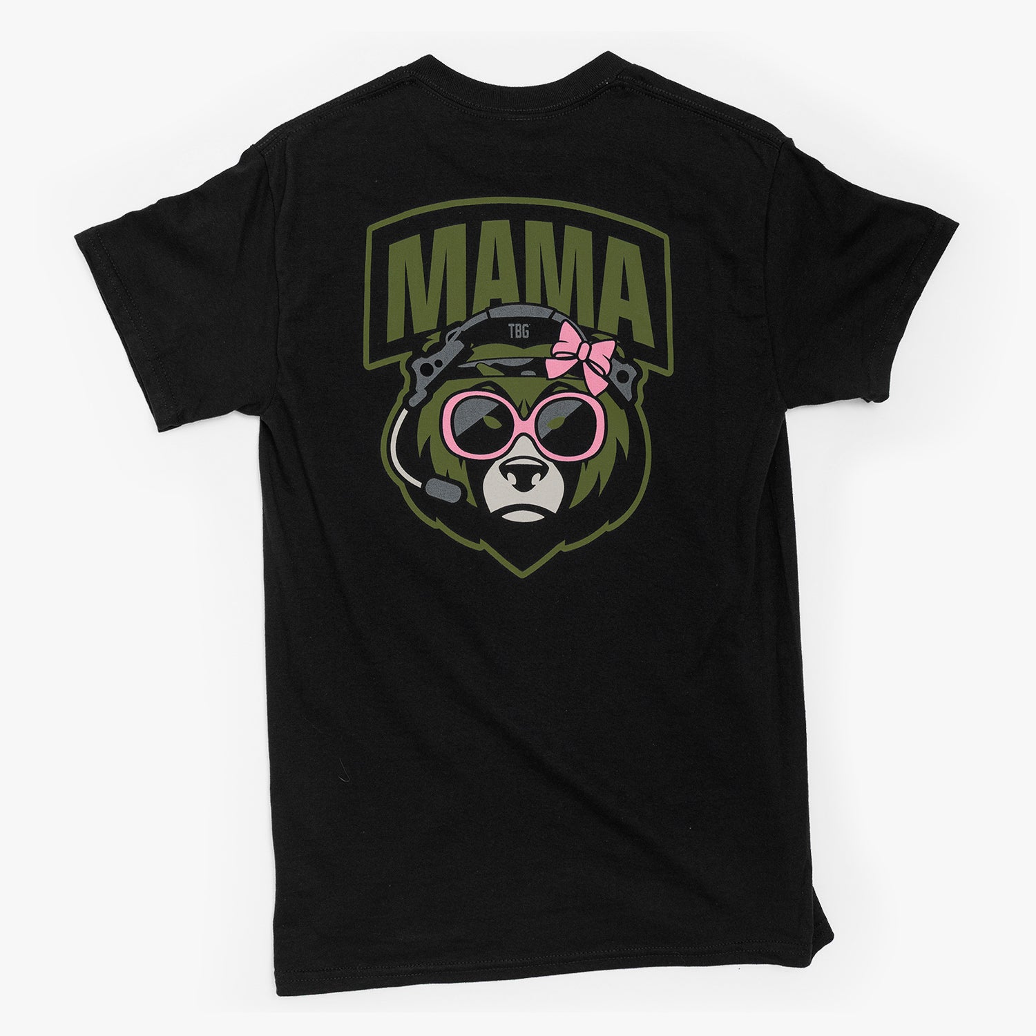 Mama Bear T-Shirt | OD Green | 100% Cotton | Gildan 5000