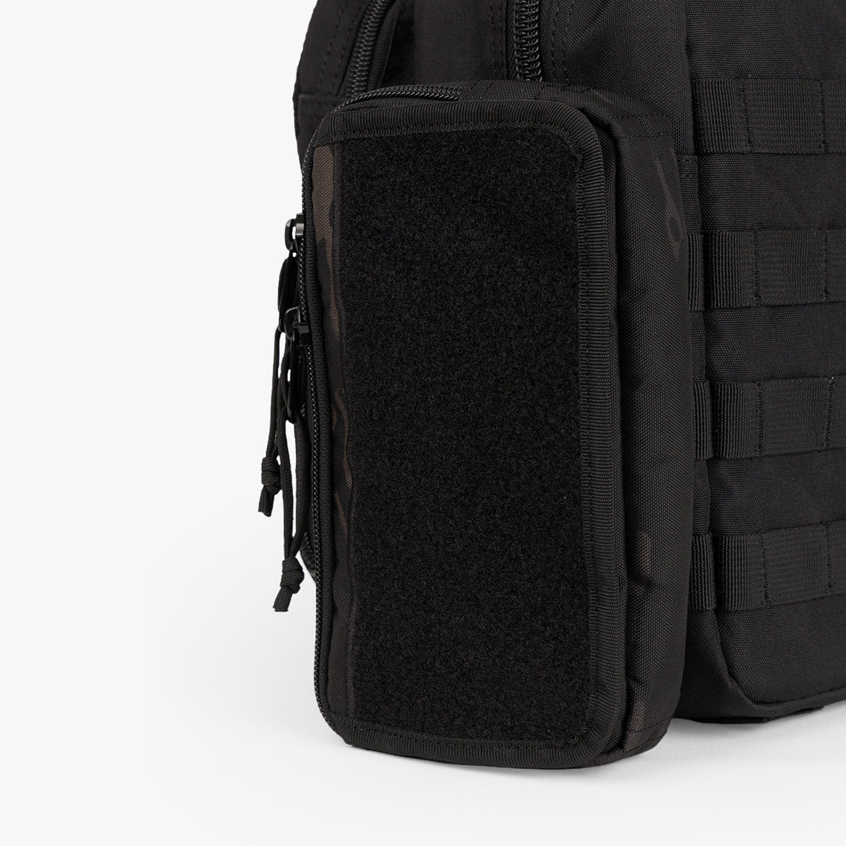 Durable Tactical Wipe Pouch® designed for easy access and storage of wipes, featuring a sleek black exterior.