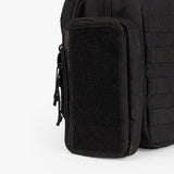 Durable Tactical Wipe Pouch® designed for easy access and storage of wipes, featuring a sleek black exterior.