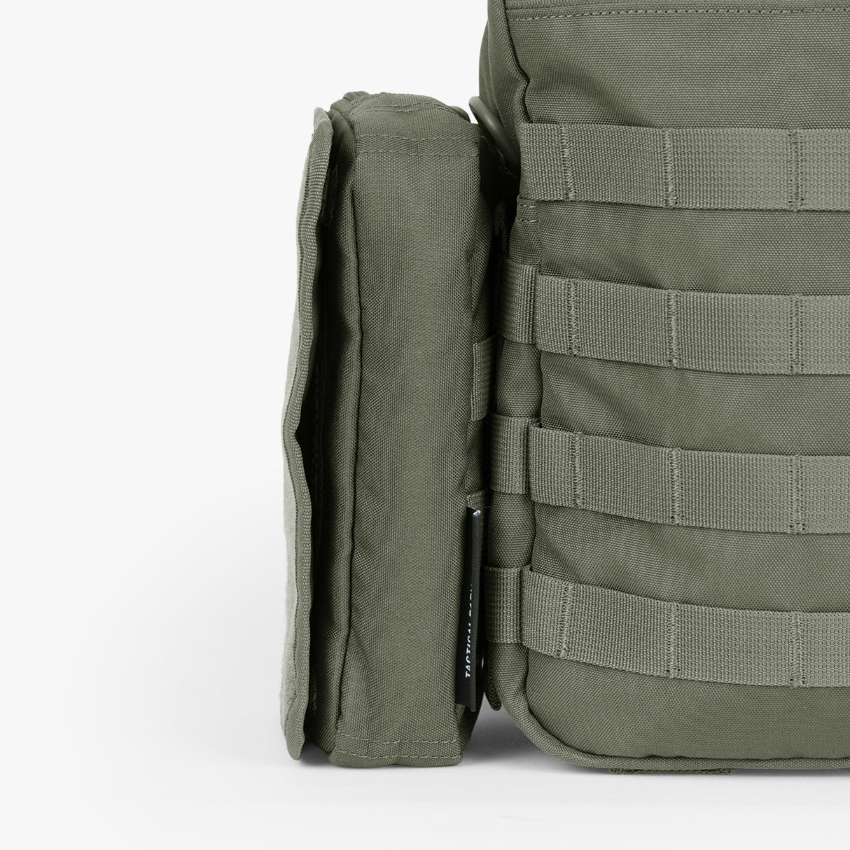 Durable Tactical Wipe Pouch® designed for easy access and storage, featuring military-inspired fabric and modular attachments.