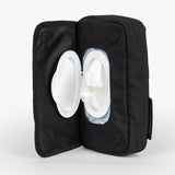 Durable Tactical Wipe Pouch with a zippered closure and easy-access opening for convenient wipe storage.
