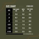 Desert Night Camo 2 Piece Pajama Set