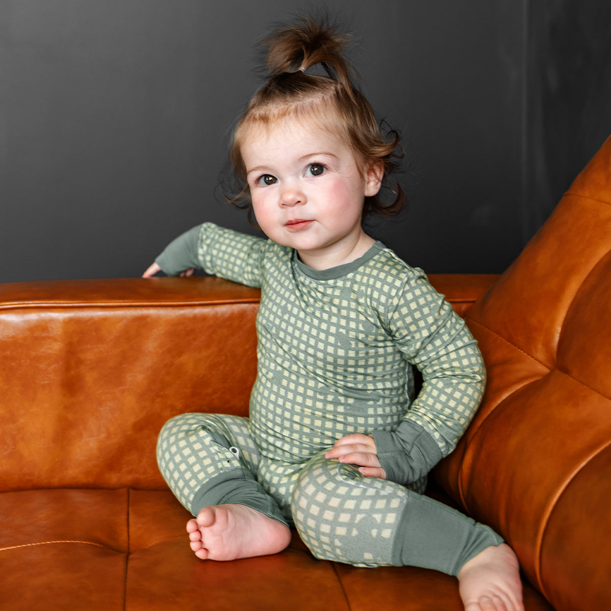 baby_g24 Thyg Desert Night Camo Infant Zippie Pajamas | Soft Bamboo | Quick