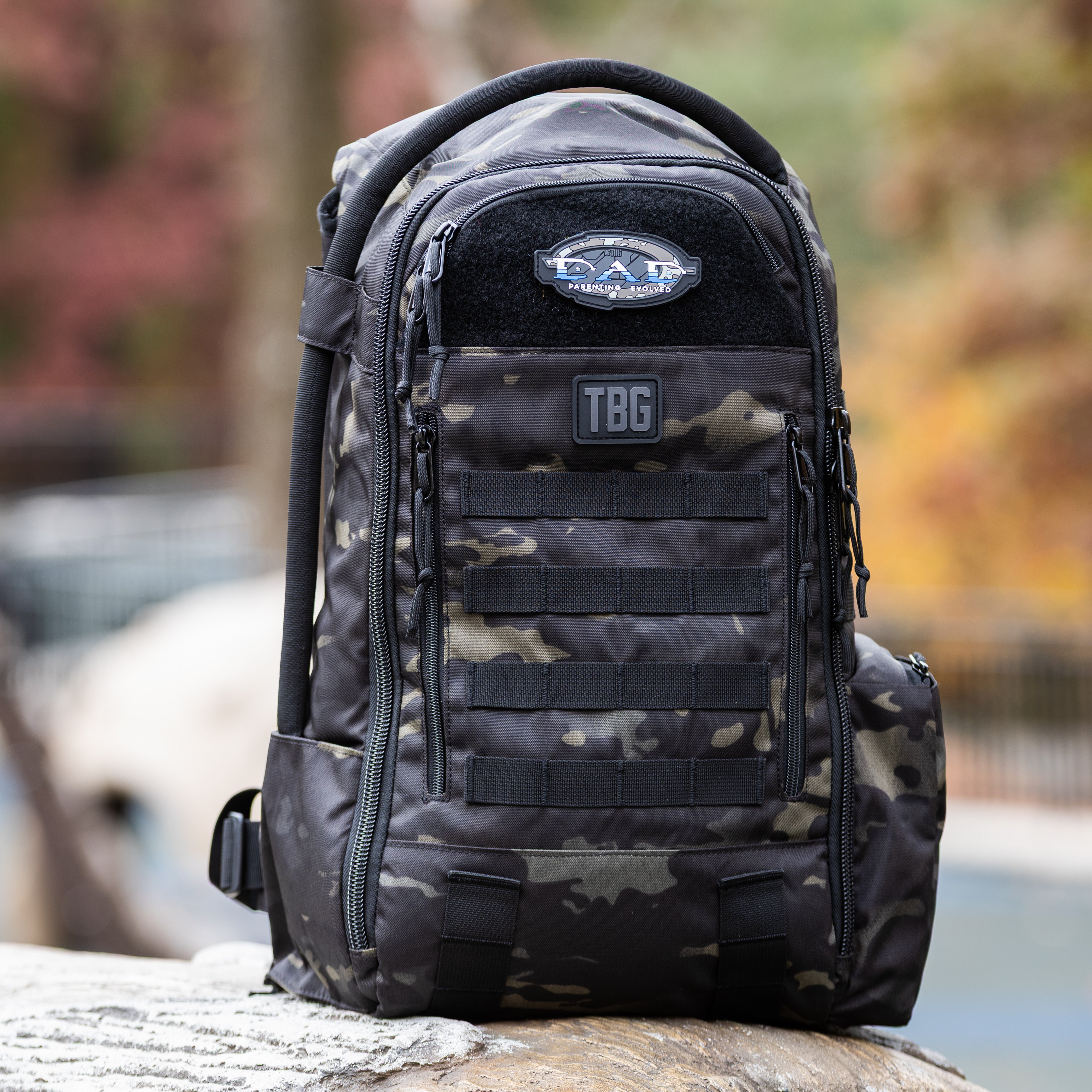 Dad Parenting Evolved PVC Patch - Waterproof & Versatile