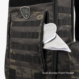 Daypack Diaper Bag Daypack Diaper bag Dual Access Pouch Multicam Black