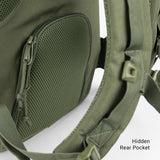 Daypack Diaper Bag + Baby Carrier Bundle Daypack Diaper bag Hidden Pocket Ranger Green