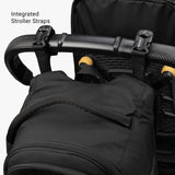 Daypack Diaper Bag Daypack Diaper bag Stroller Straps Black