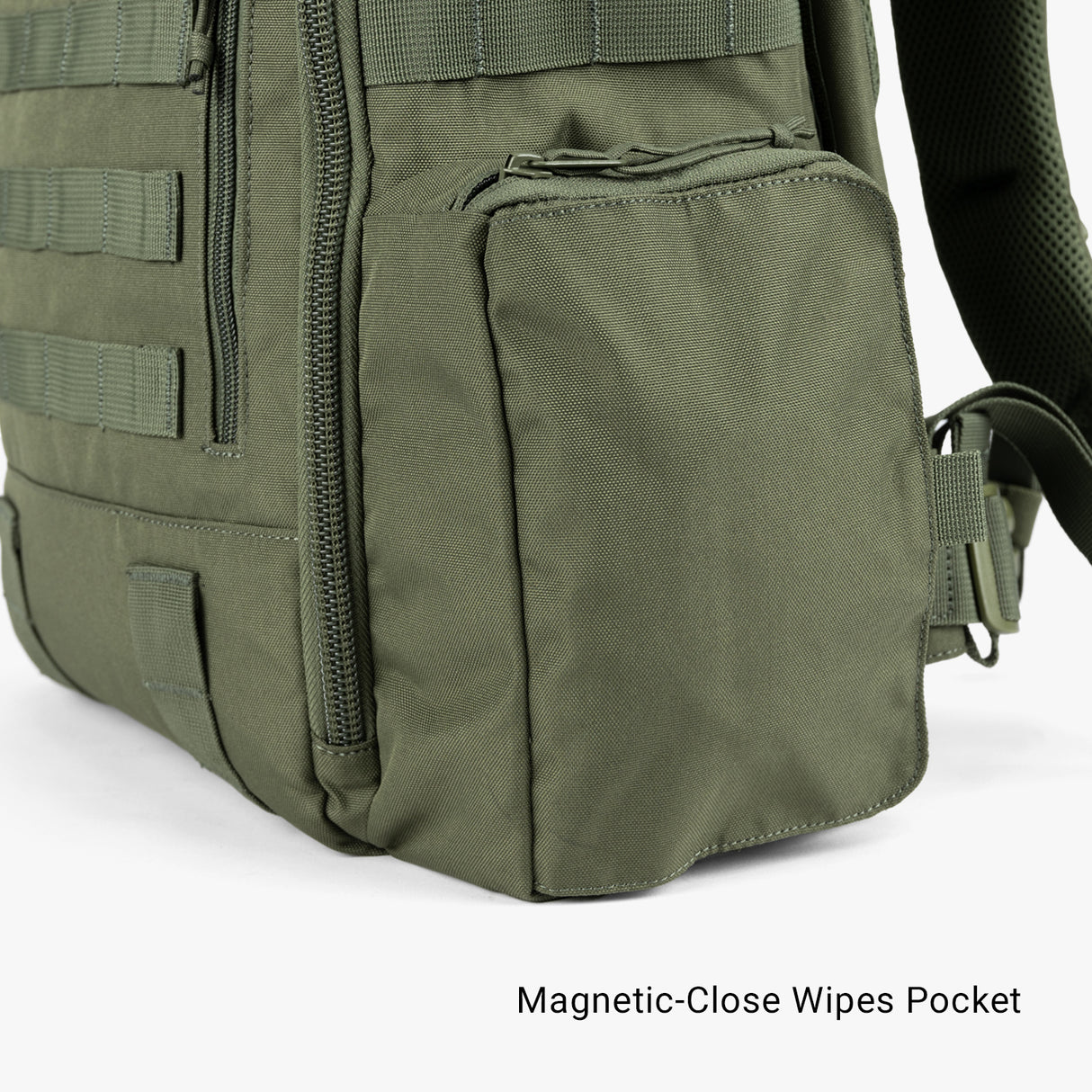 Daypack Diaper Bag Daypack Diaper bag Wipes Pouch Closed Ranger Green