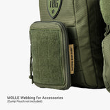 Deuce Diaper Bag + Baby Carrier Bundle Deuce Diaper bag Molle Webbing Ranger Green