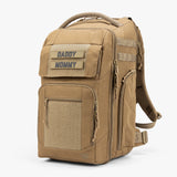 Everyday Backpack Everyday Diaper bag Front Third Coyote Brown