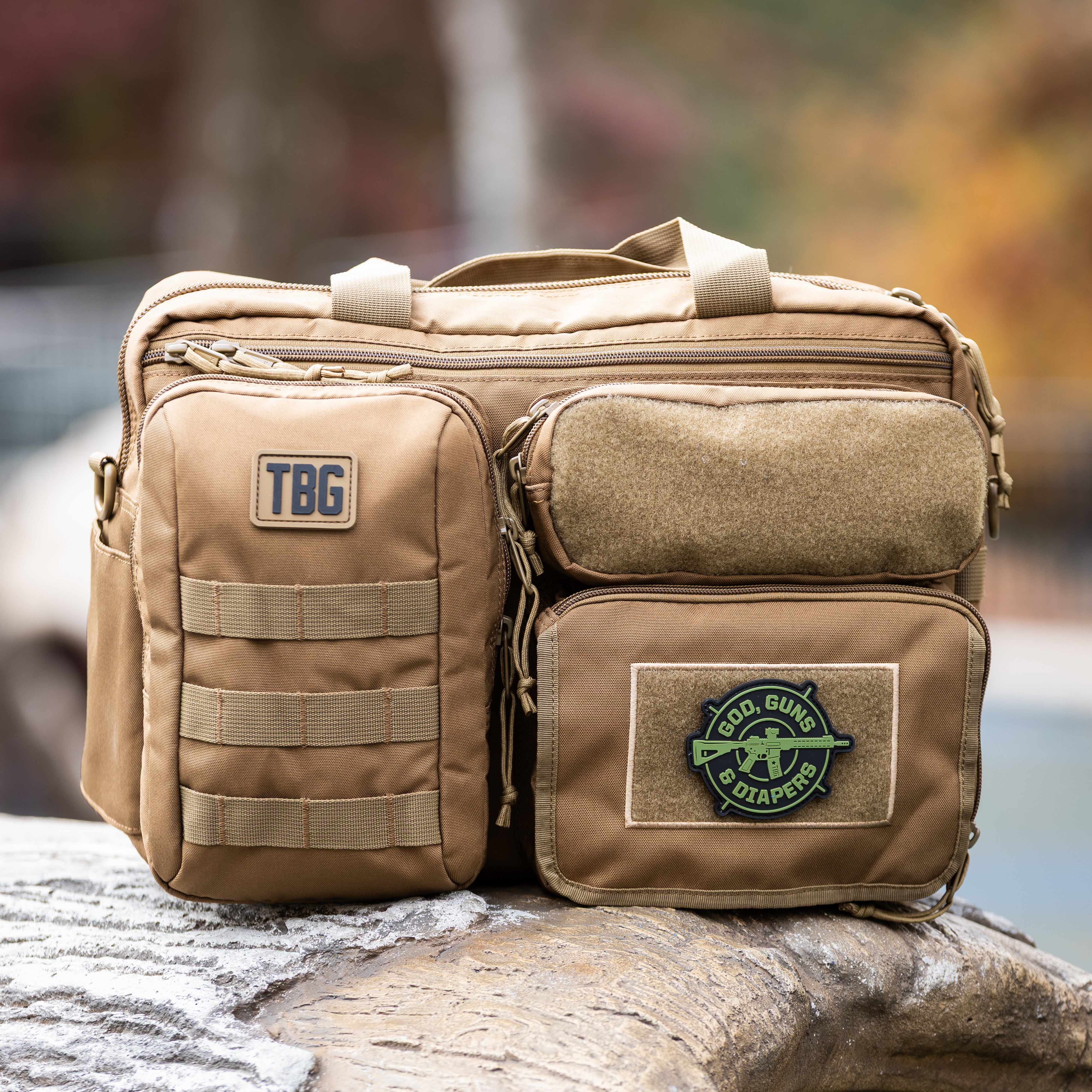 God, Guns & Diapers Crosshairs Patch by Tactical Baby Gear