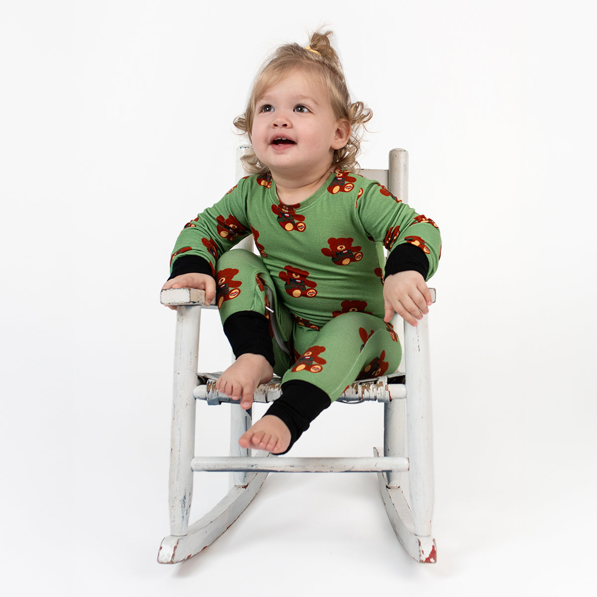 Mama's Bear Infant Zippie Pajamas | Camo | 95% Bamboo | Quick